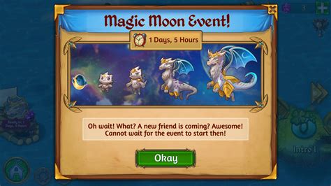 Discovering Rare Dragons at the Magic Moon Event in Merge Dragons